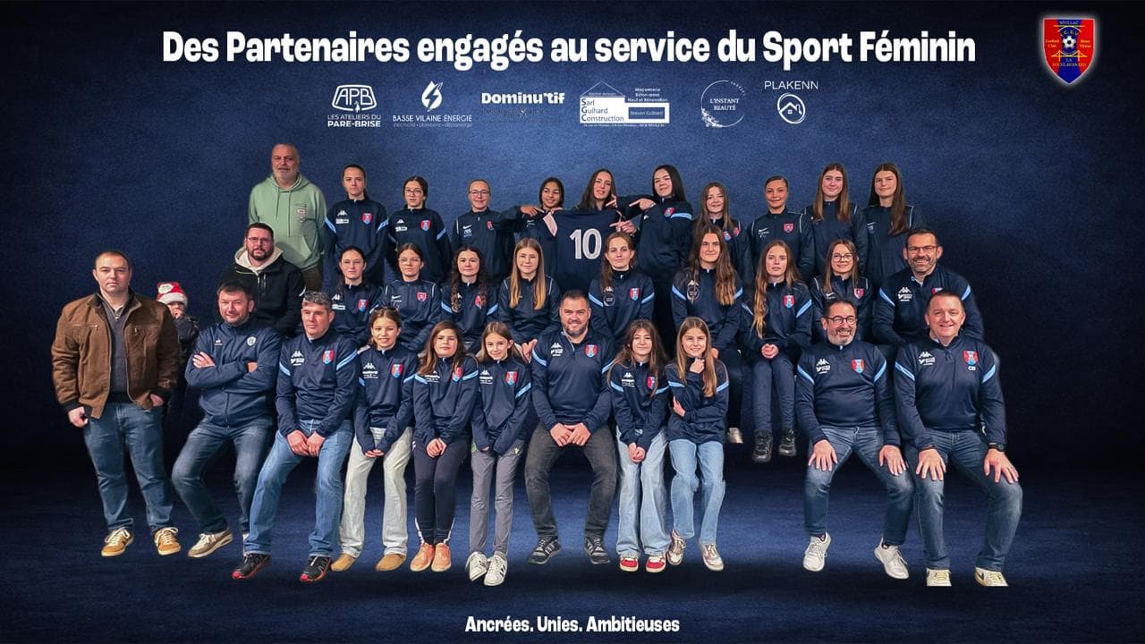 APB Les Ateliers du Pare-Brise : Fier partenaire du sport féminin local ! FC BASSE-VILAINE